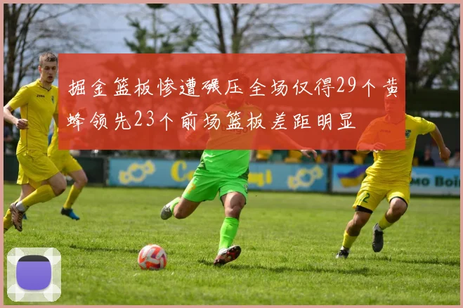 掘金篮板惨遭碾压全场仅得29个黄蜂领先23个前场篮板差距明显