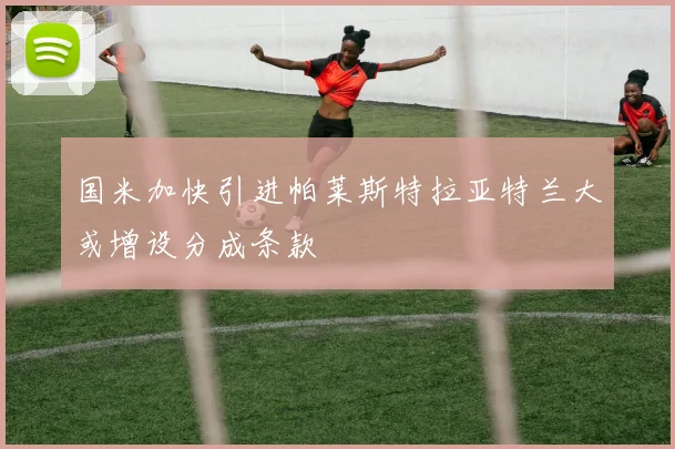 国米加快引进帕莱斯特拉亚特兰大或增设分成条款